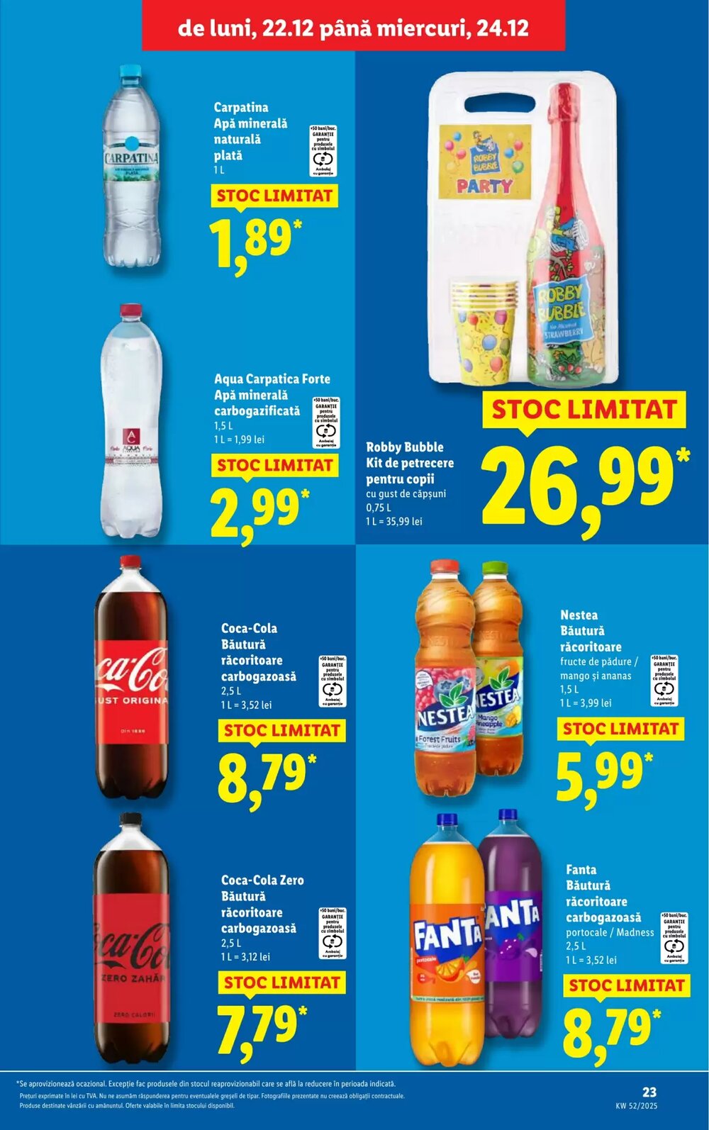 Catalogul cu oferte Lidl valabil de la 22.12.2025 - Pagina 23.