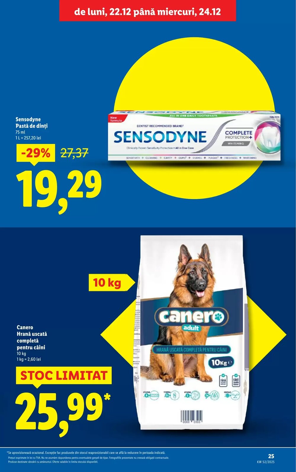 Catalogul cu oferte Lidl valabil de la 22.12.2025 - Pagina 25.