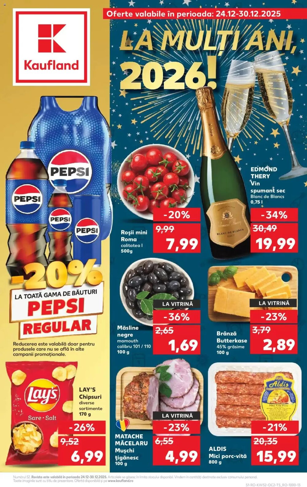Catalogul cu oferte Kaufland valabil de la 24.12.2025 - Pagina 1.