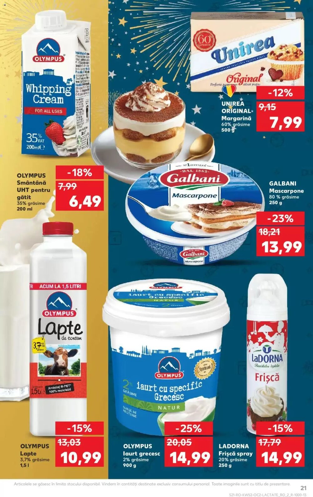 Catalogul cu oferte Kaufland valabil de la 24.12.2025 - Pagina 21.