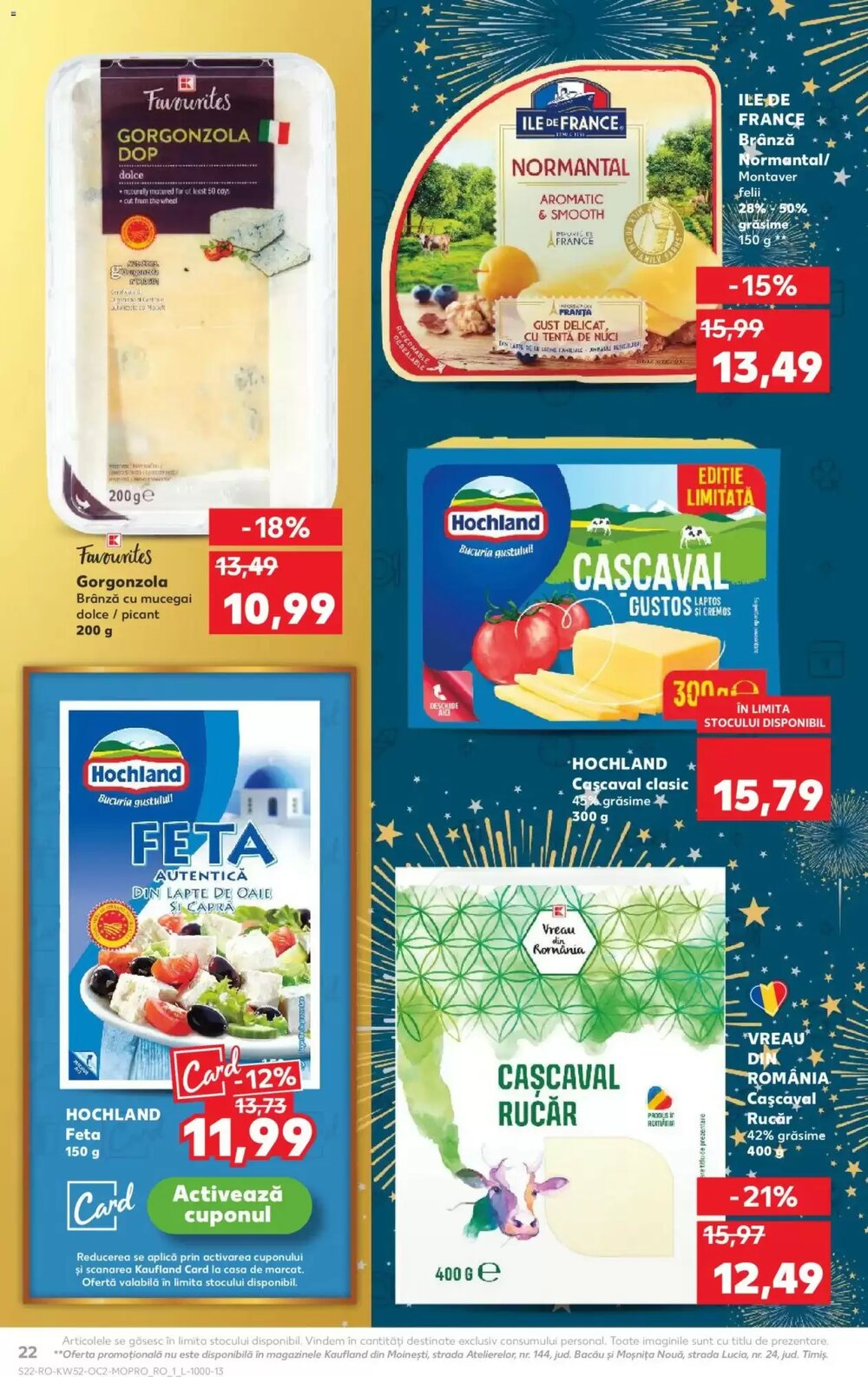 Catalogul cu oferte Kaufland valabil de la 24.12.2025 - Pagina 22.