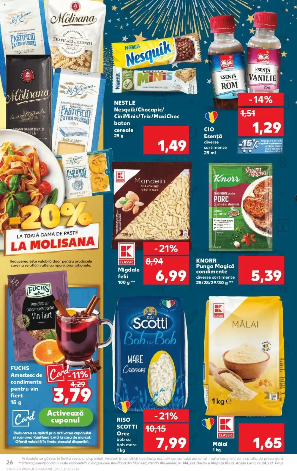 Catalogul cu oferte Kaufland valabil de la 24.12.2025 - Pagina 26.