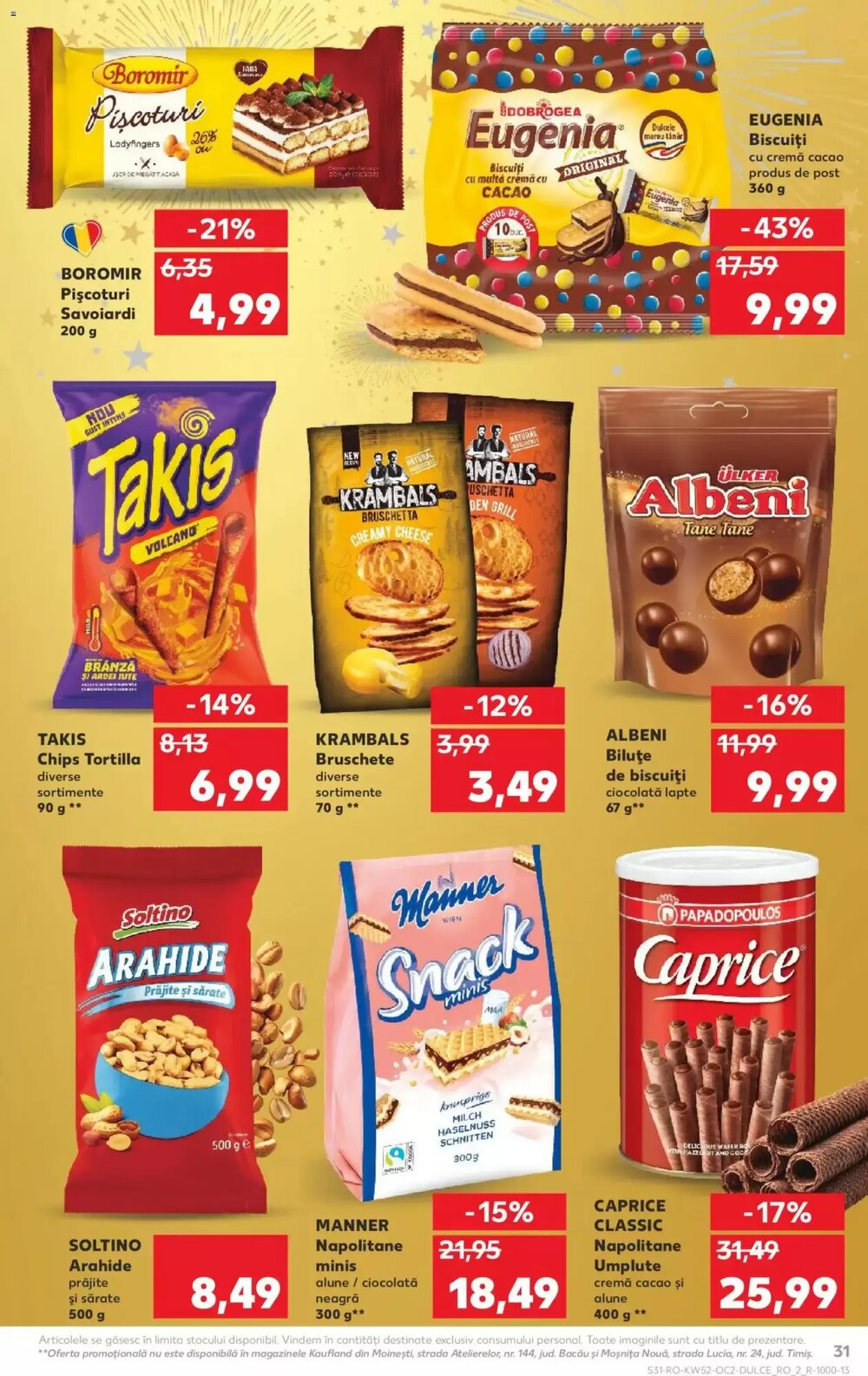 Catalogul cu oferte Kaufland valabil de la 24.12.2025 - Pagina 31.