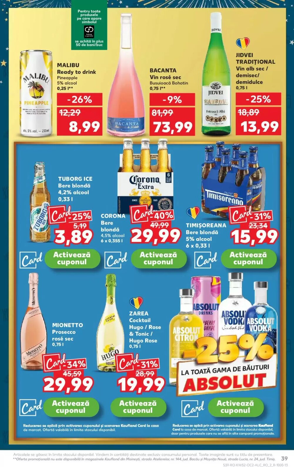 Catalogul cu oferte Kaufland valabil de la 24.12.2025 - Pagina 39.