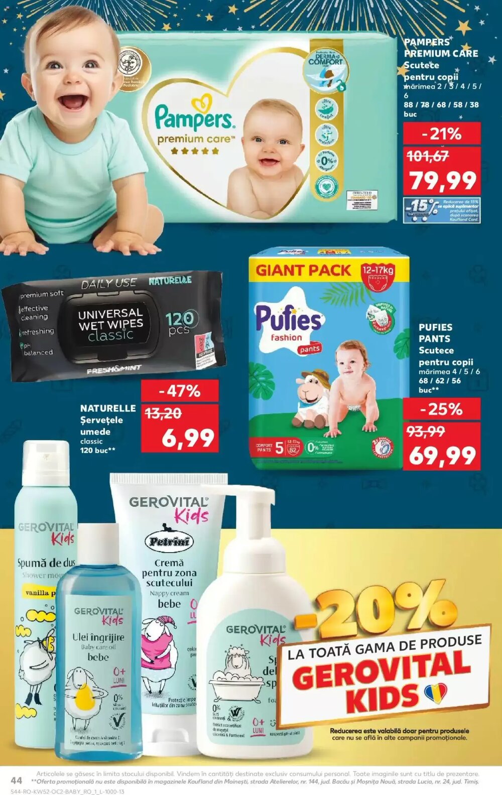 Catalogul cu oferte Kaufland valabil de la 24.12.2025 - Pagina 44.