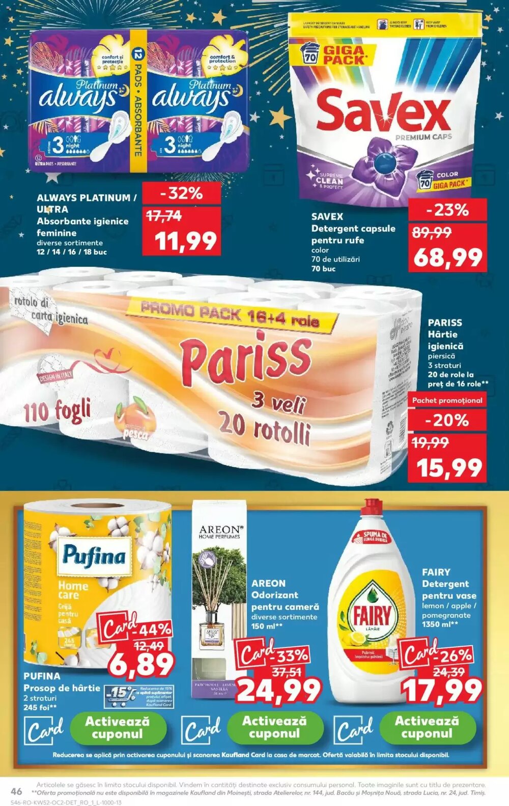 Catalogul cu oferte Kaufland valabil de la 24.12.2025 - Pagina 46.