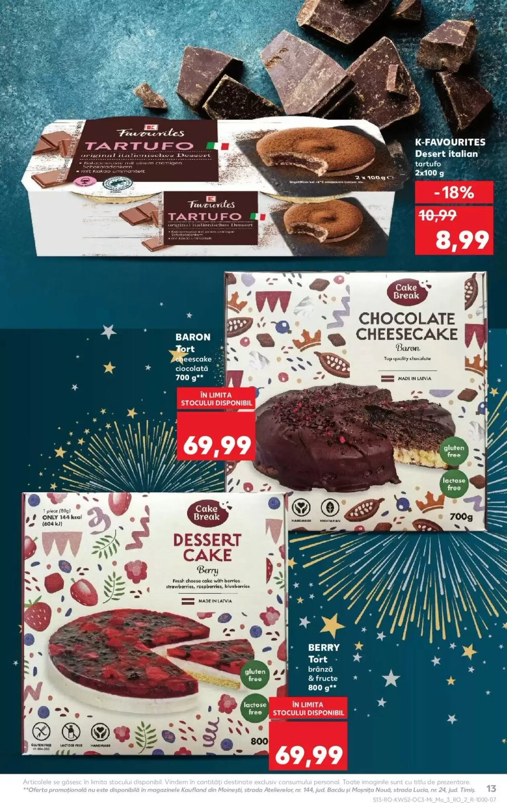 Catalogul cu oferte Kaufland valabil de la 24.12.2025 - Pagina 13.