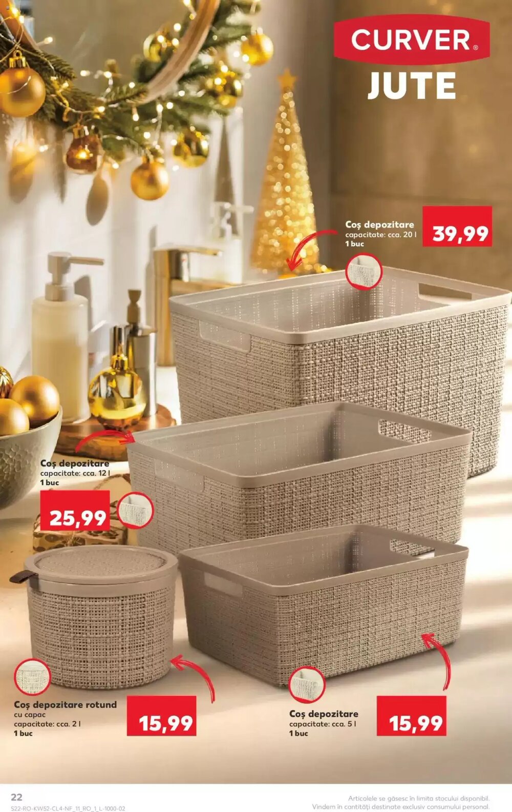 Catalogul cu oferte Kaufland valabil de la 24.12.2025 - Pagina 22.