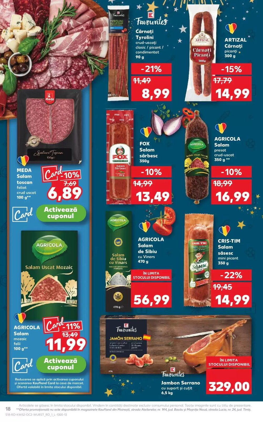 Catalogul cu oferte Kaufland valabil de la 24.12.2025 - Pagina 18.