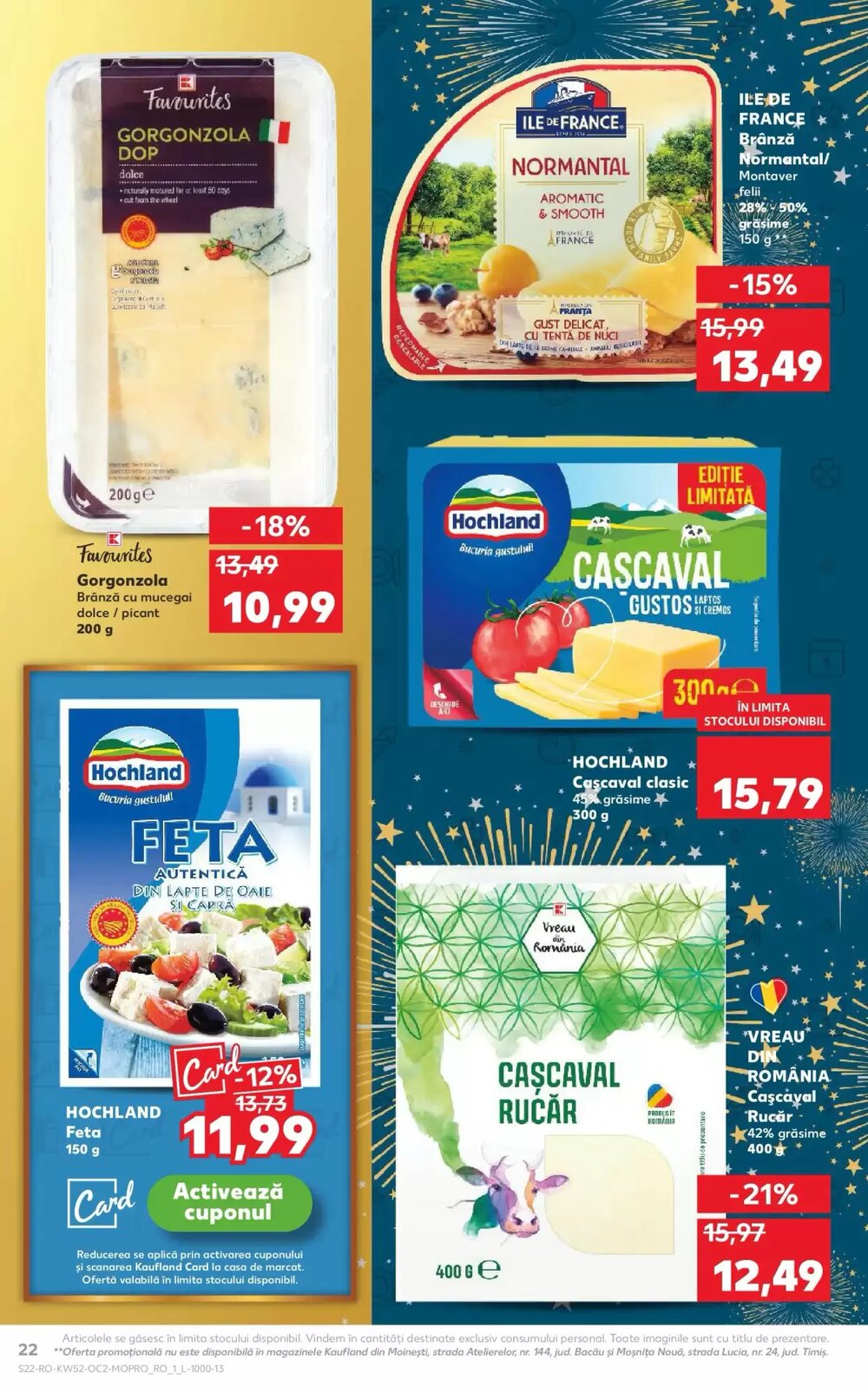 Catalogul cu oferte Kaufland valabil de la 24.12.2025 - Pagina 22.