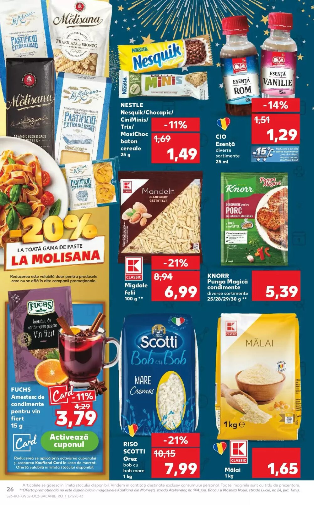 Catalogul cu oferte Kaufland valabil de la 24.12.2025 - Pagina 26.