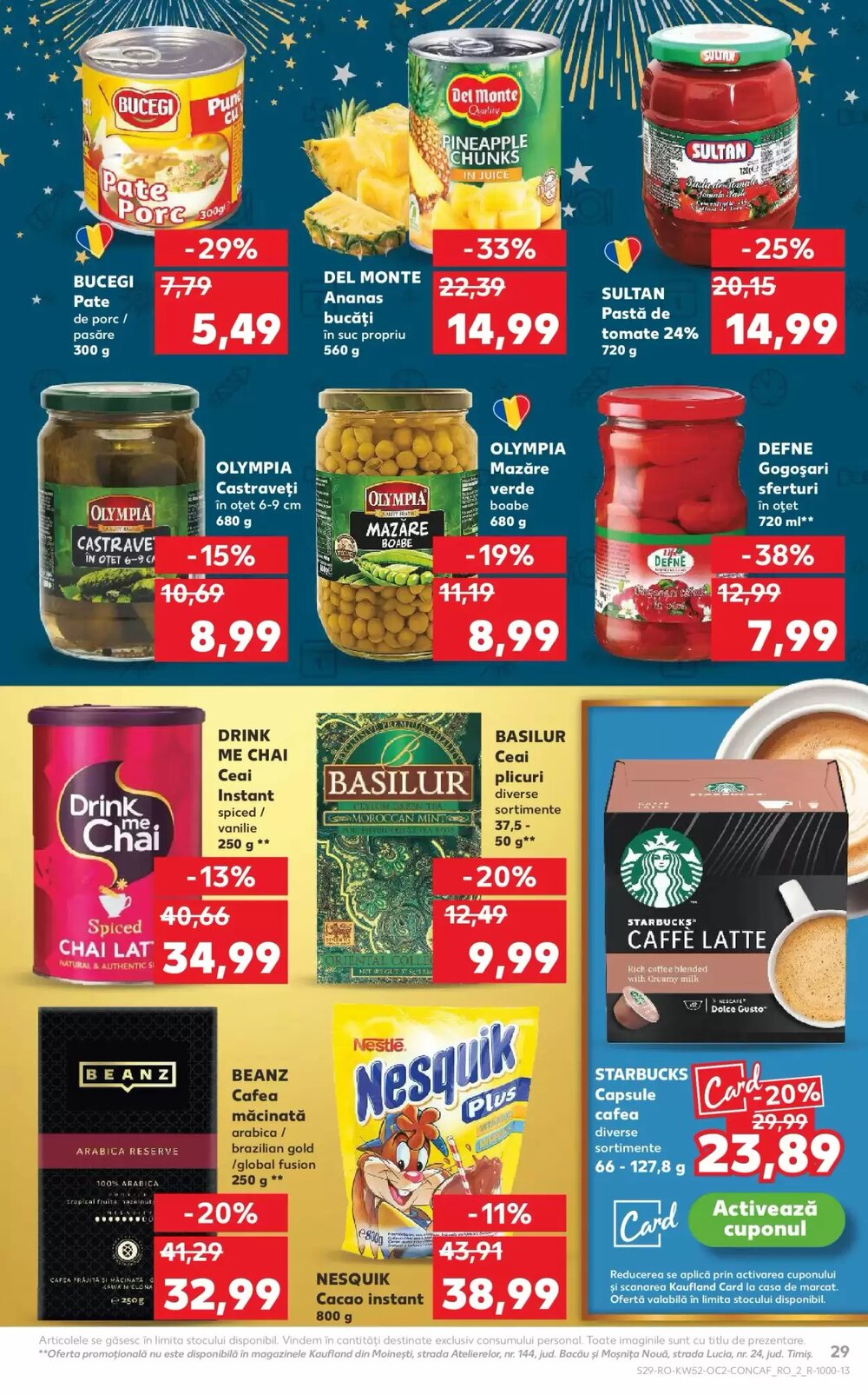 Catalogul cu oferte Kaufland valabil de la 24.12.2025 - Pagina 29.