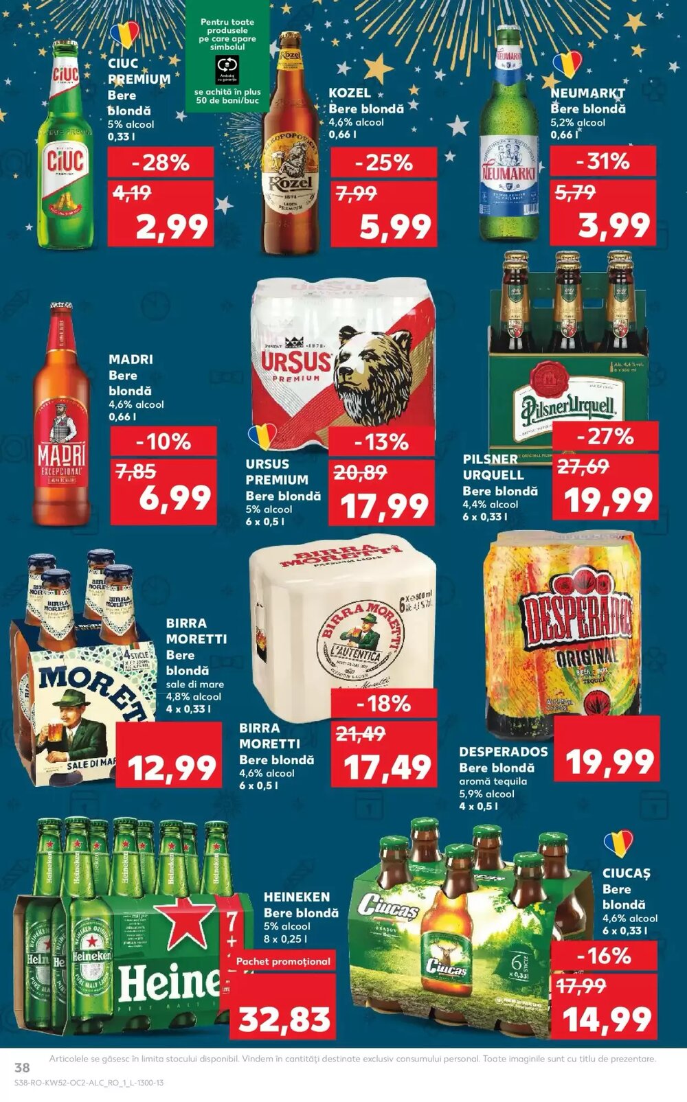 Catalogul cu oferte Kaufland valabil de la 24.12.2025 - Pagina 38.