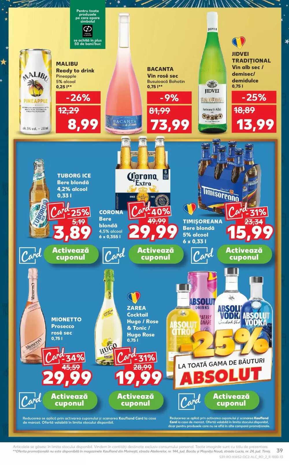 Catalogul cu oferte Kaufland valabil de la 24.12.2025 - Pagina 39.