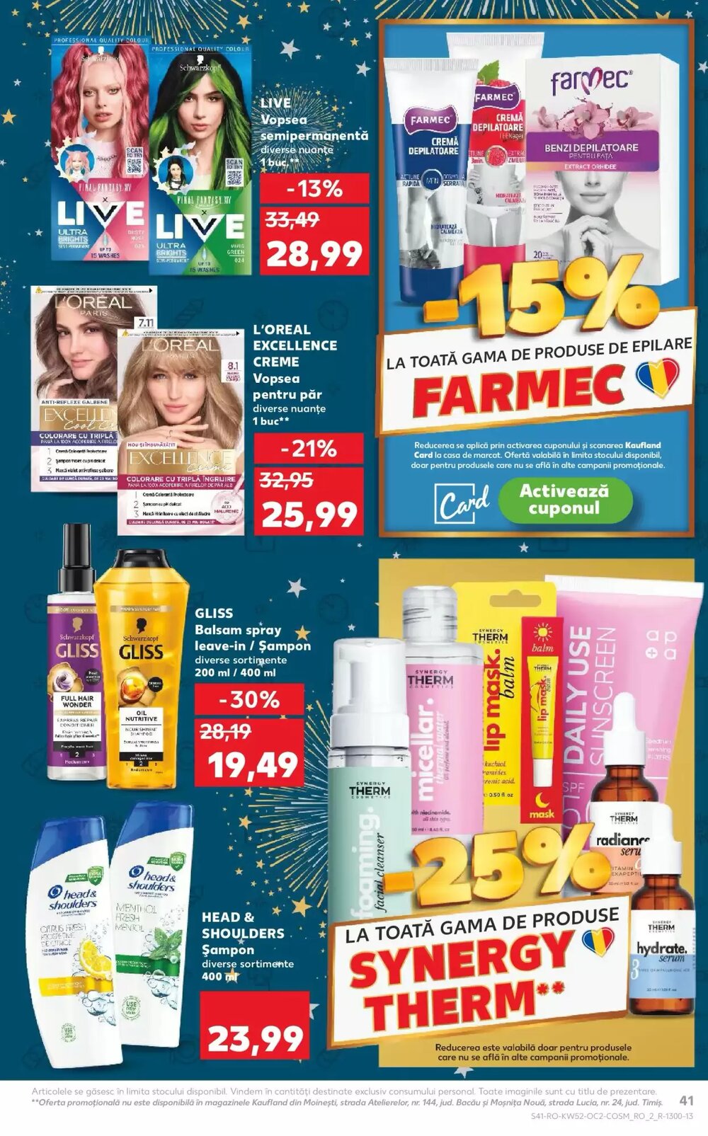 Catalogul cu oferte Kaufland valabil de la 24.12.2025 - Pagina 41.
