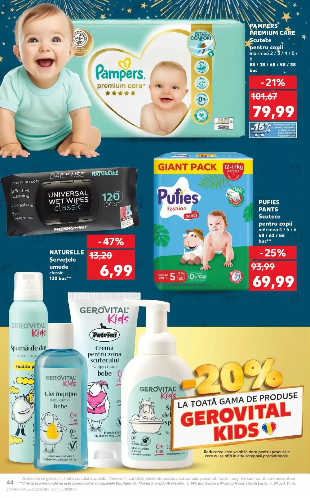 Catalogul cu oferte Kaufland valabil de la 24.12.2025 - Pagina 44.