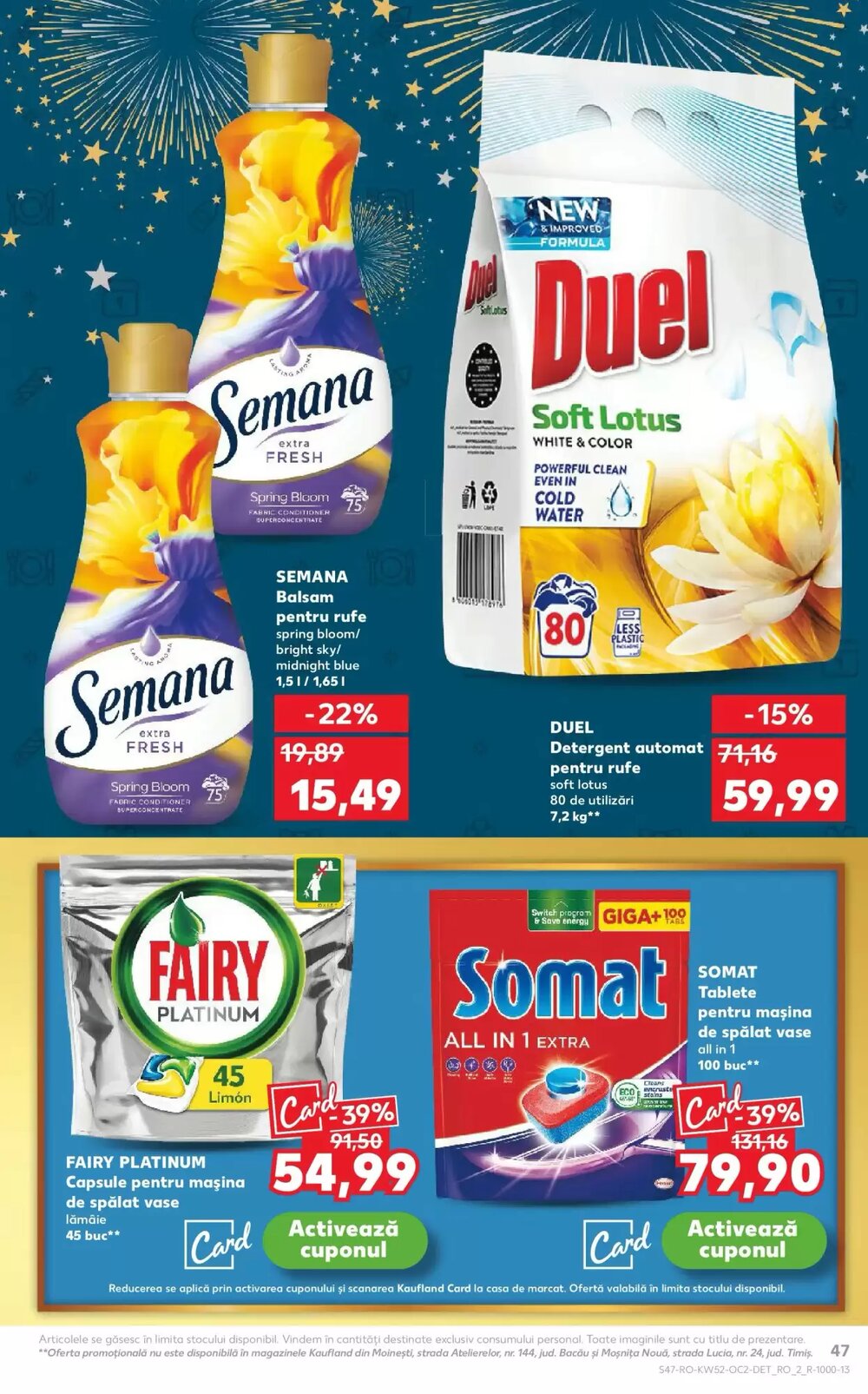 Catalogul cu oferte Kaufland valabil de la 24.12.2025 - Pagina 47.