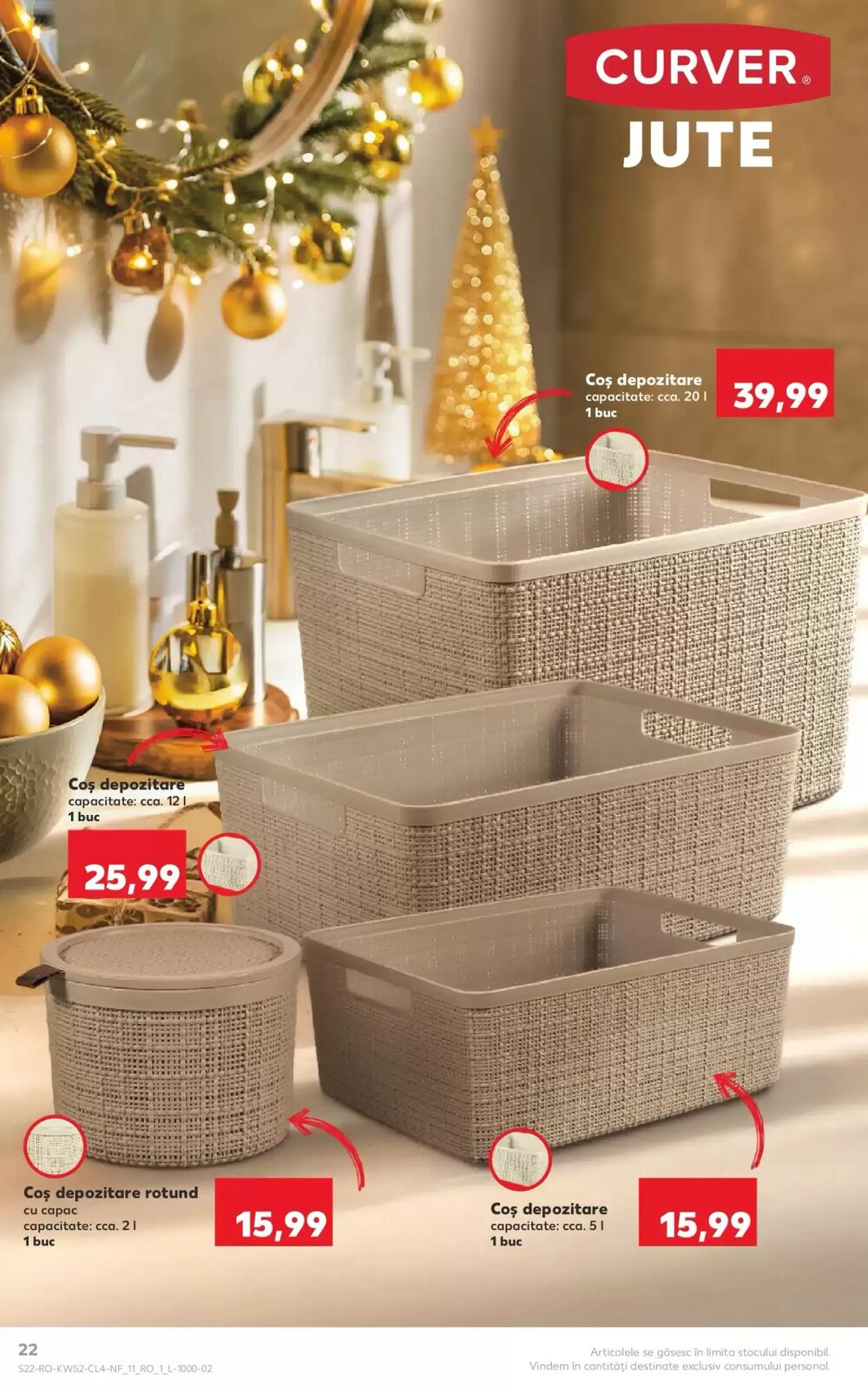 Catalogul cu oferte Kaufland valabil de la 24.12.2025 - Pagina 22.