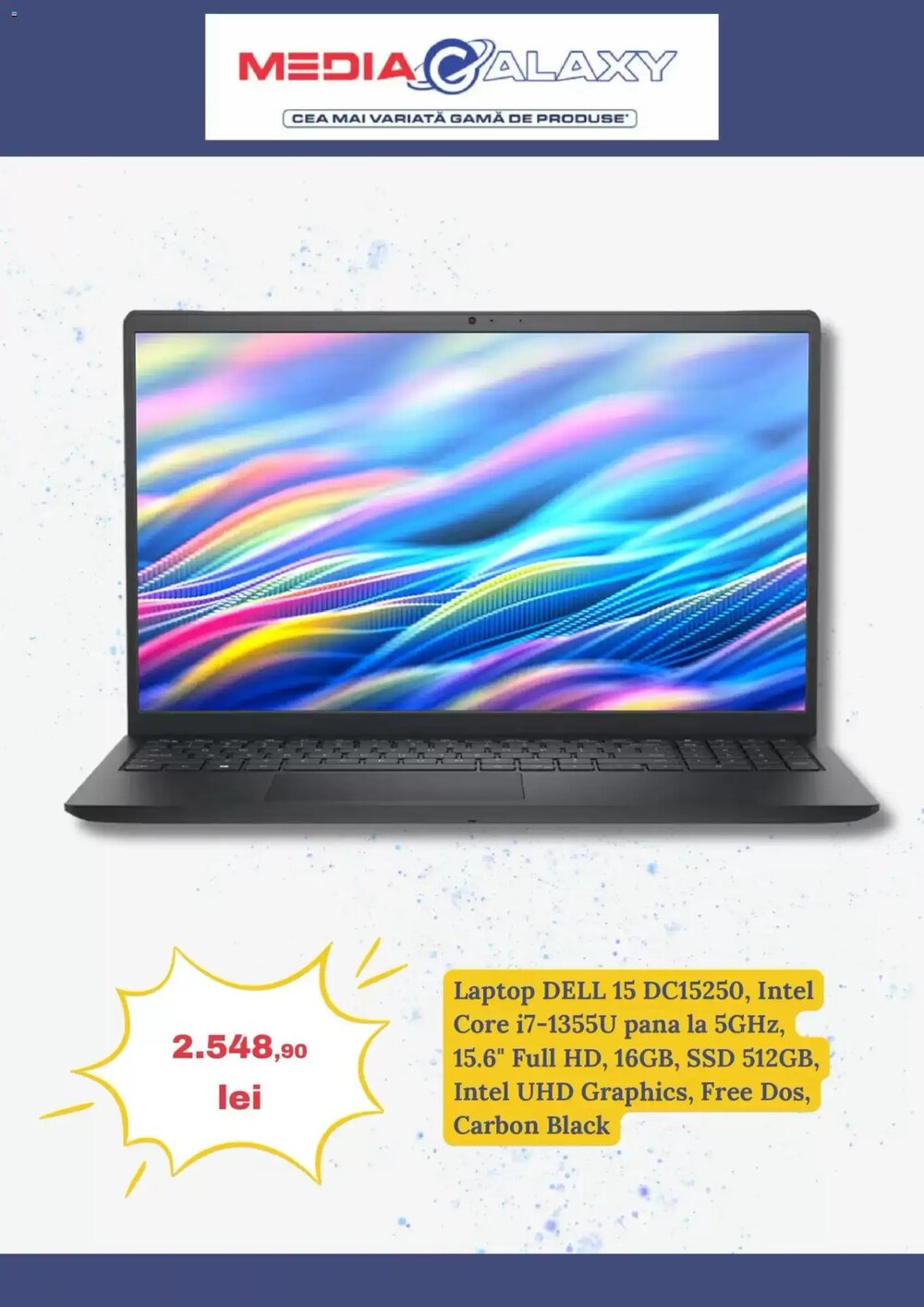 Catalogul cu oferte Media Galaxy valabil de la 24.12.2025 - Pagina 3.