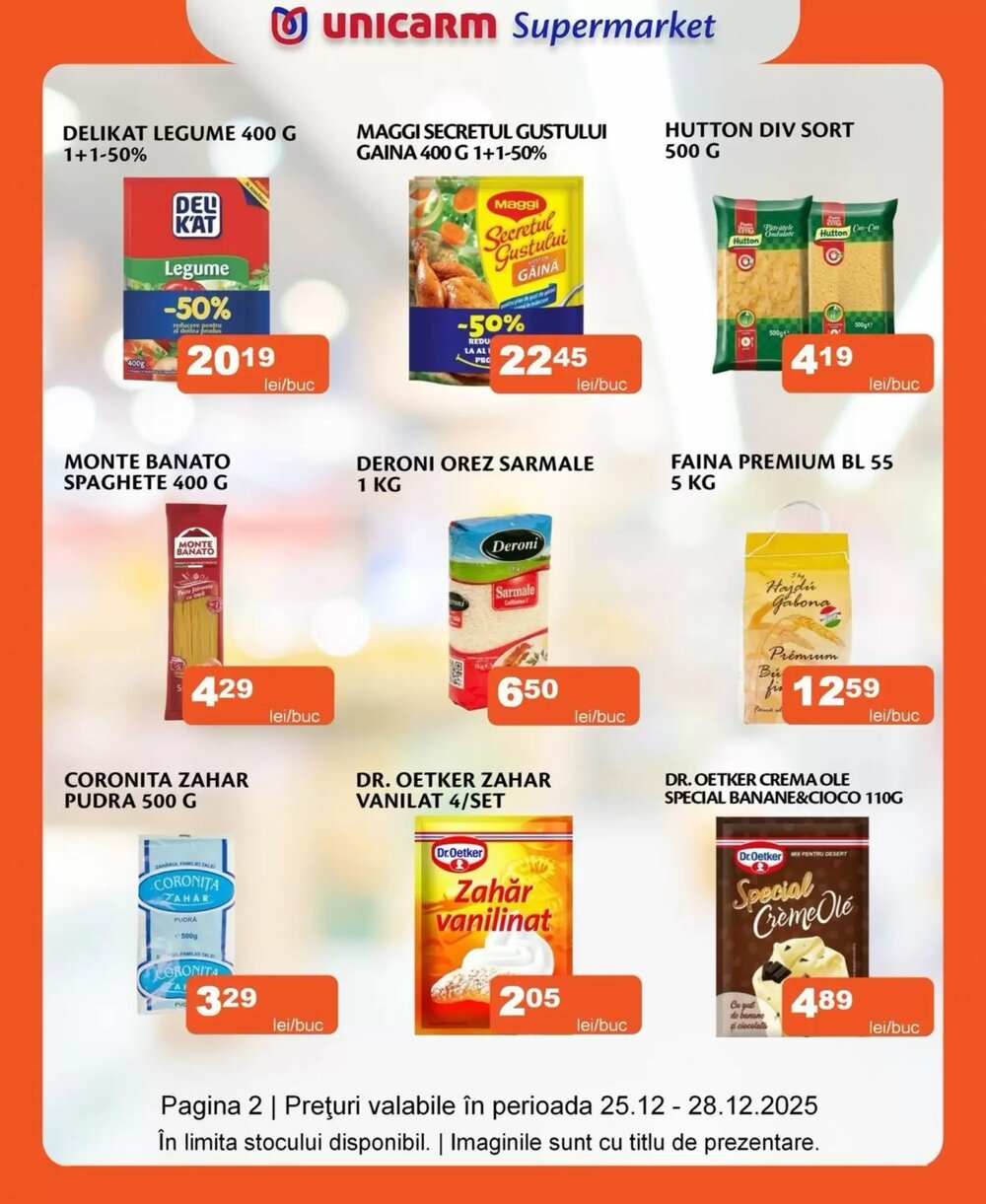 Catalogul cu oferte Unicarm valabil de la 25.12.2025 - Pagina 2.