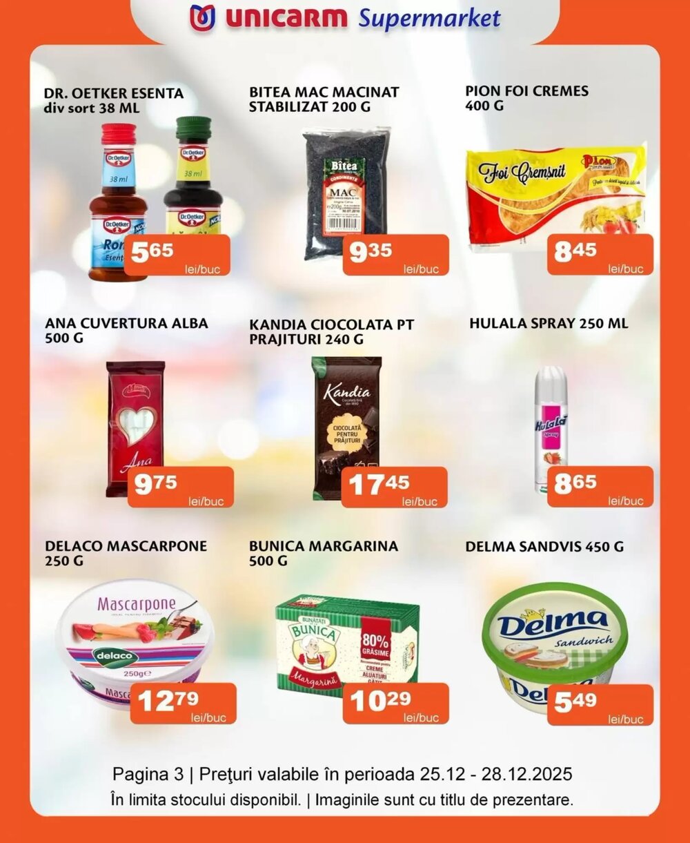 Catalogul cu oferte Unicarm valabil de la 25.12.2025 - Pagina 3.