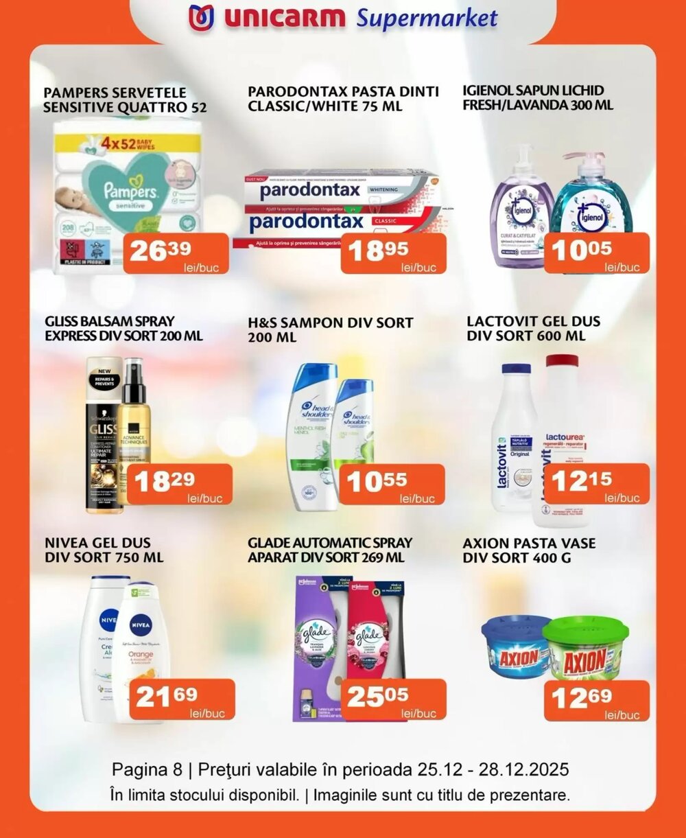 Catalogul cu oferte Unicarm valabil de la 25.12.2025 - Pagina 8.