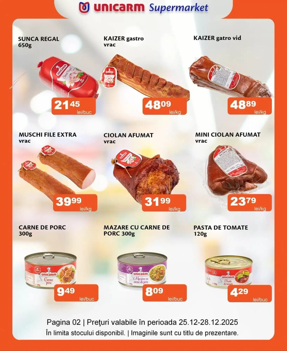 Catalogul cu oferte Unicarm valabil de la 25.12.2025 - Pagina 2.