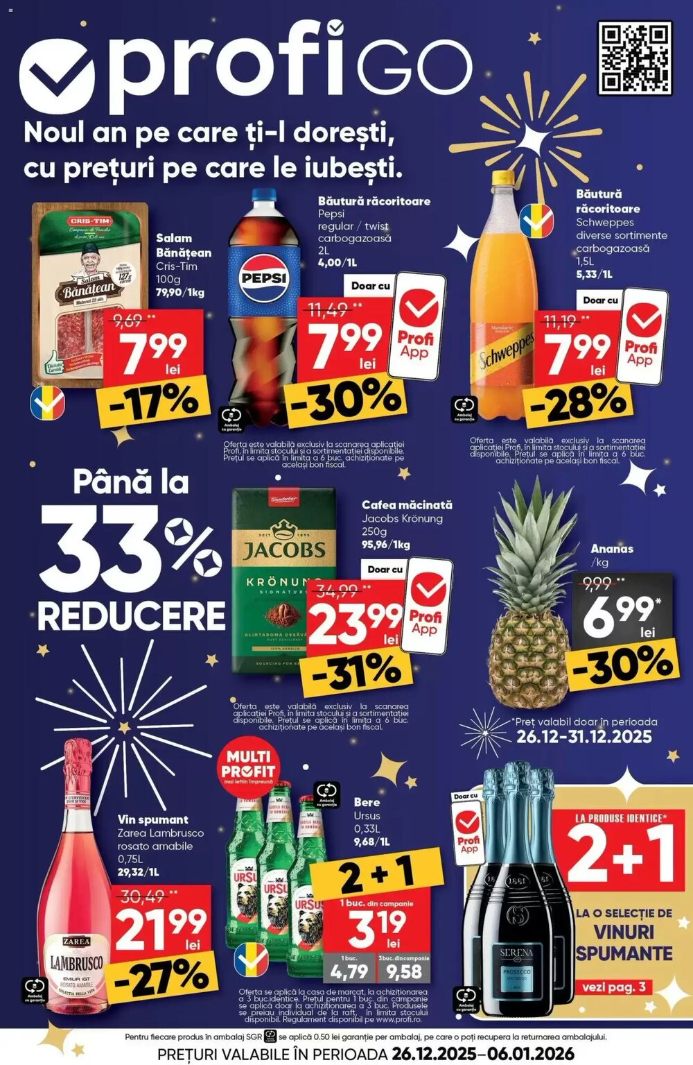 Catalogul cu oferte PROFI valabil de la 25.12.2025 - Pagina 1.
