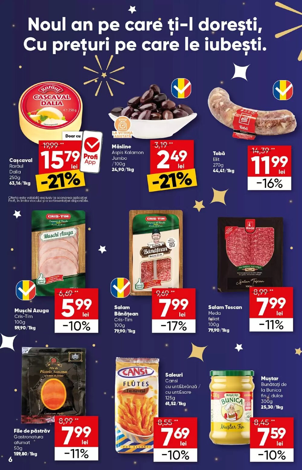 Catalogul cu oferte PROFI valabil de la 26.12.2025 - Pagina 6.