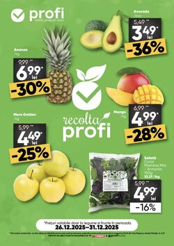 Catalogul cu oferte PROFI valabil de la 26.12.2025