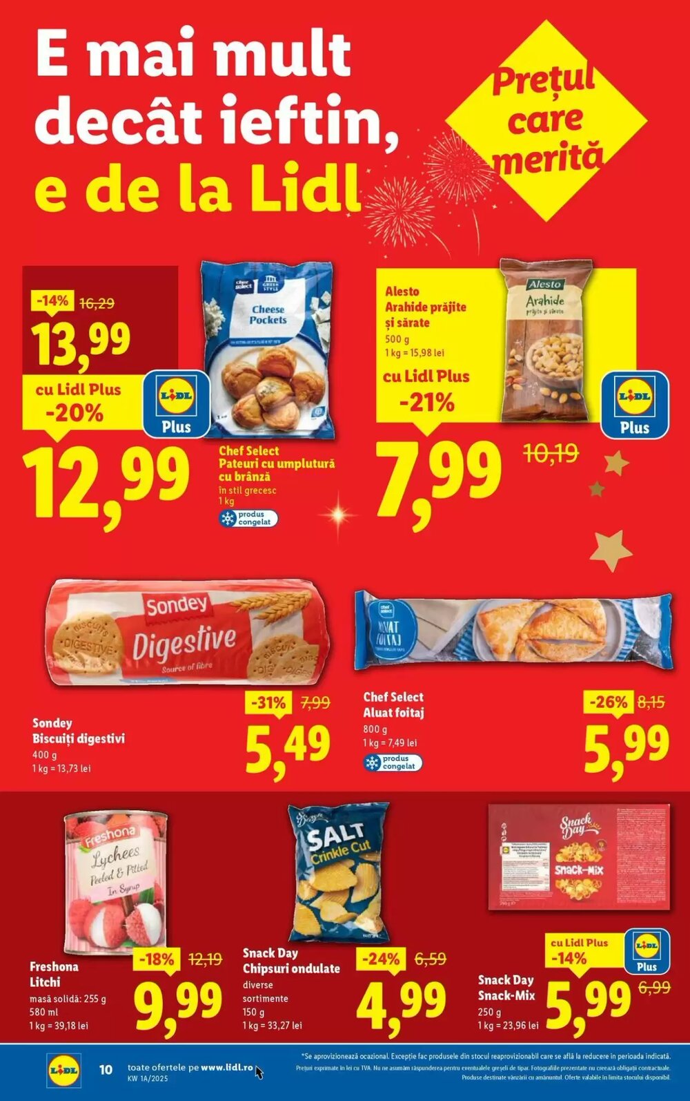 Catalogul cu oferte Lidl valabil de la 27.12.2025 - Pagina 10.