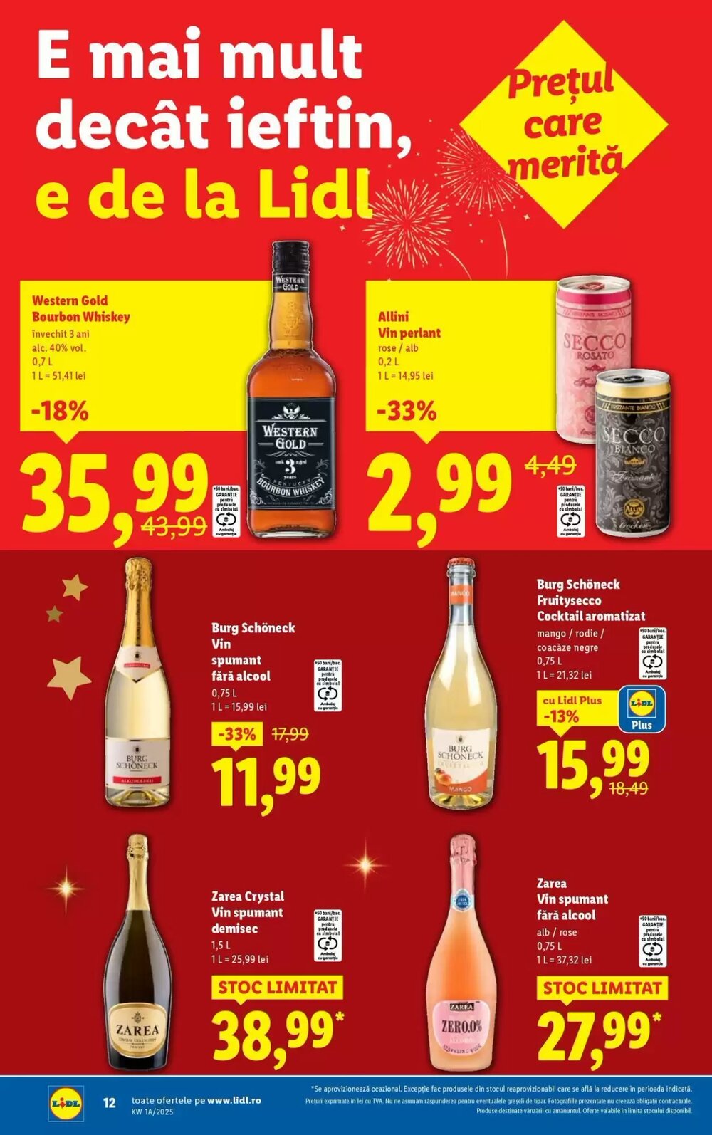 Catalogul cu oferte Lidl valabil de la 27.12.2025 - Pagina 12.