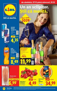 Catalogul cu oferte Lidl valabil de la 27.12.2025