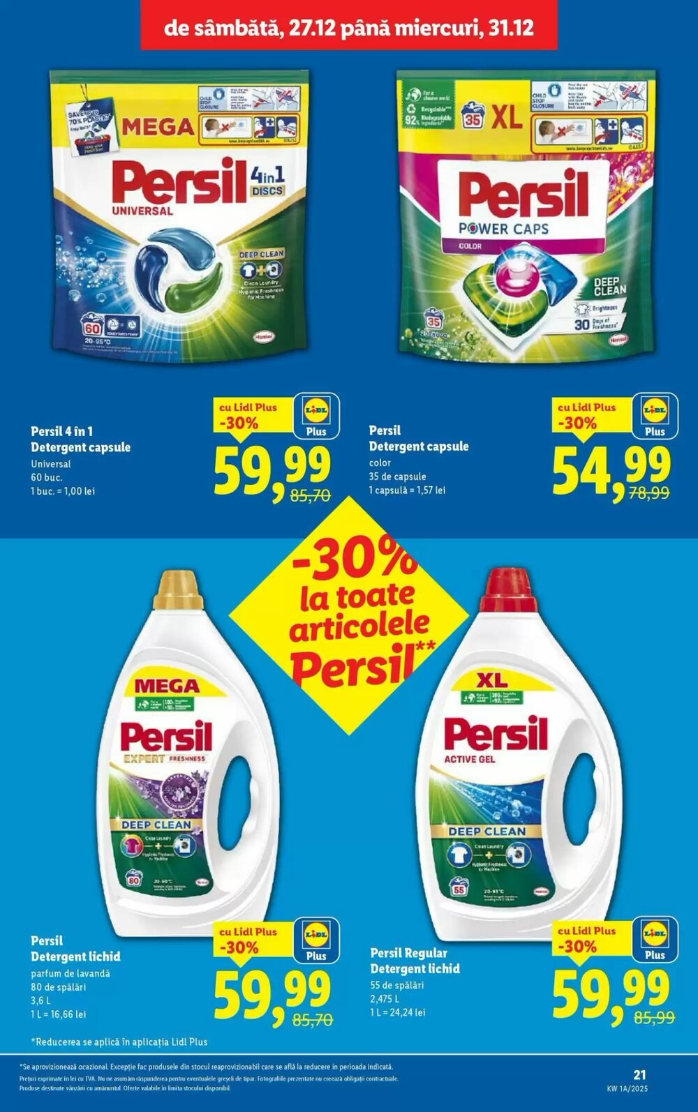 Catalogul cu oferte Lidl valabil de la 27.12.2025 - Pagina 21.