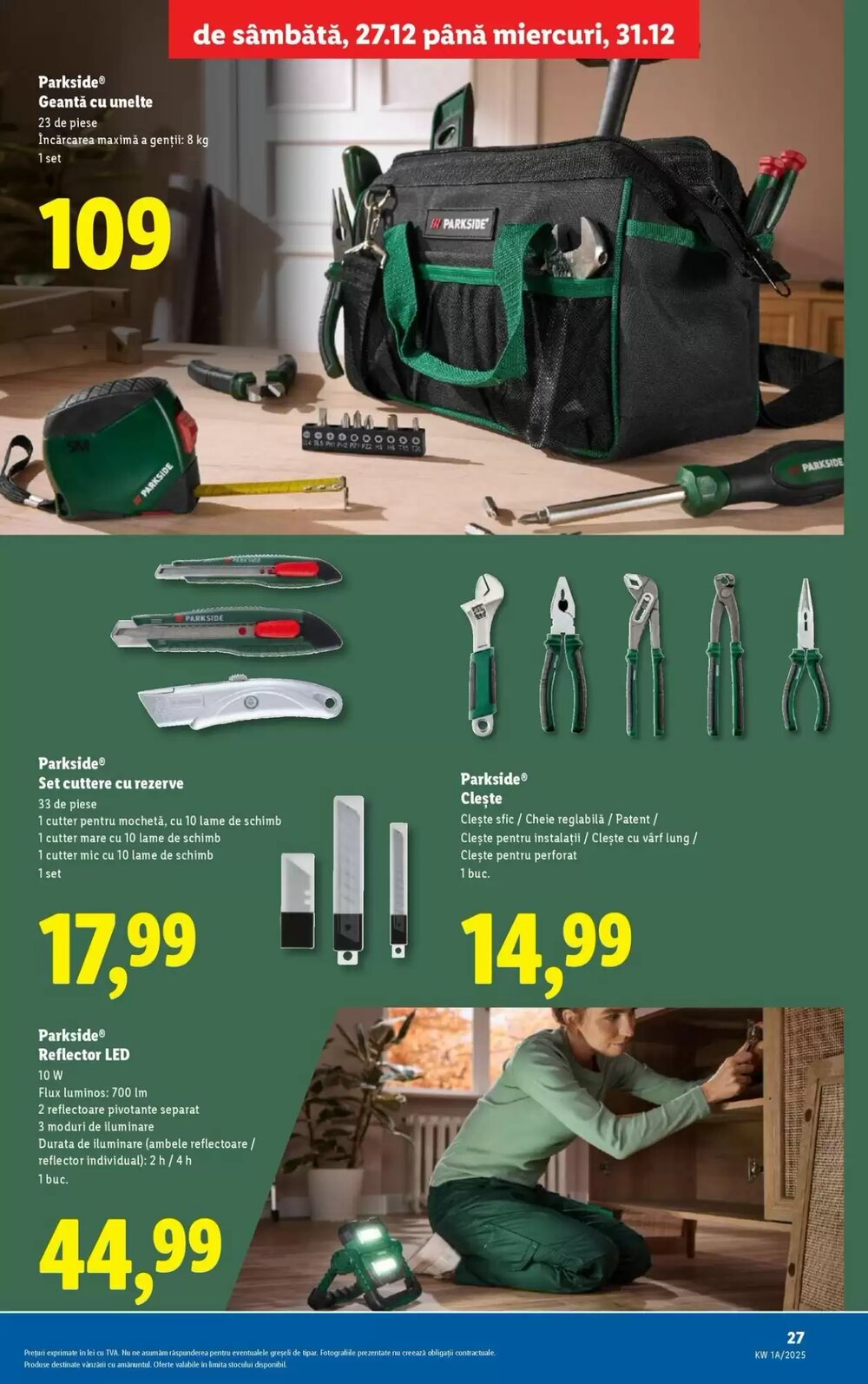 Catalogul cu oferte Lidl valabil de la 27.12.2025 - Pagina 27.