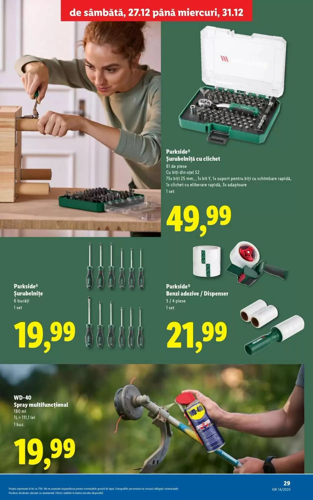 Catalogul cu oferte Lidl valabil de la 27.12.2025 - Pagina 29.