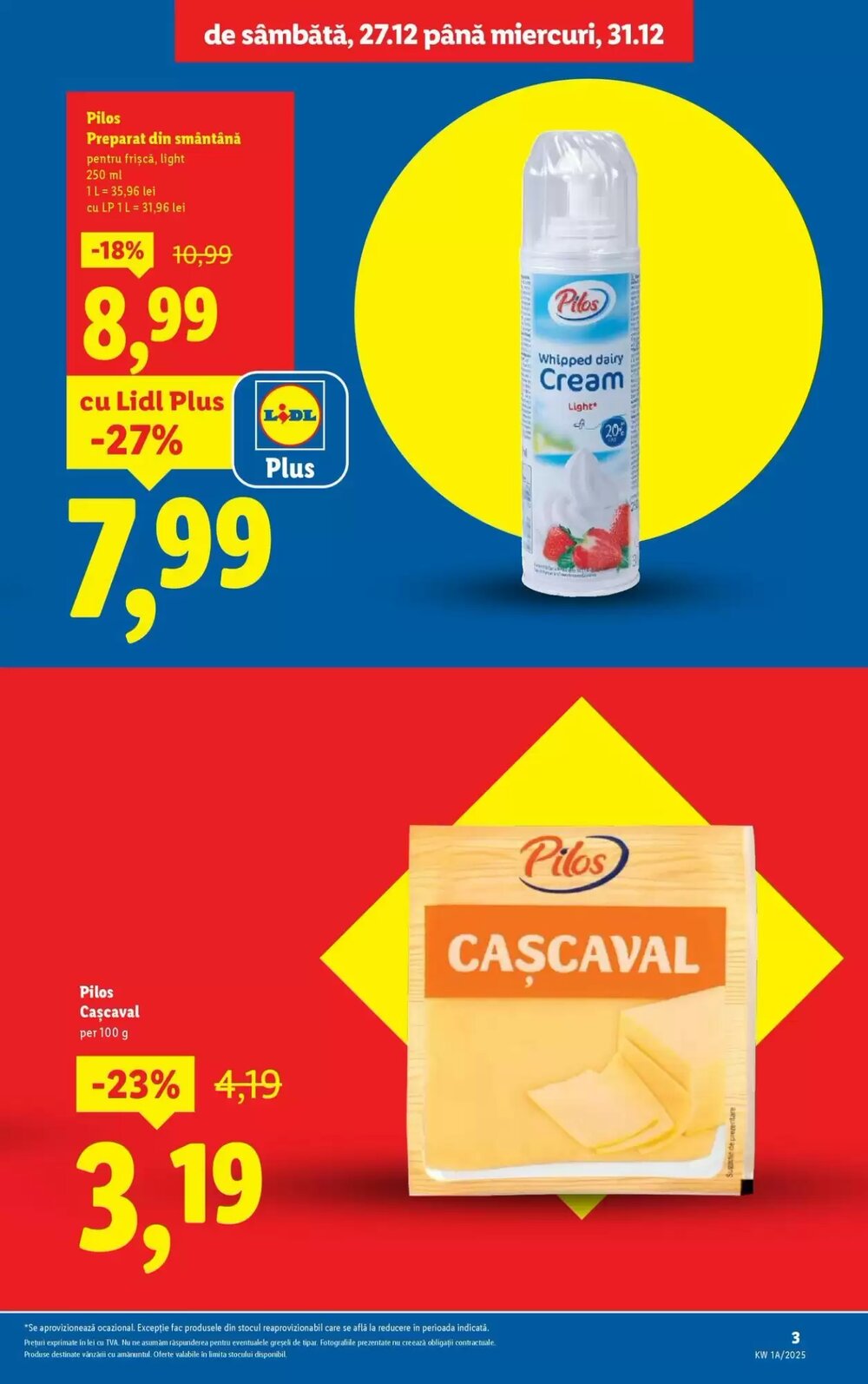 Catalogul cu oferte Lidl valabil de la 27.12.2025 - Pagina 3.