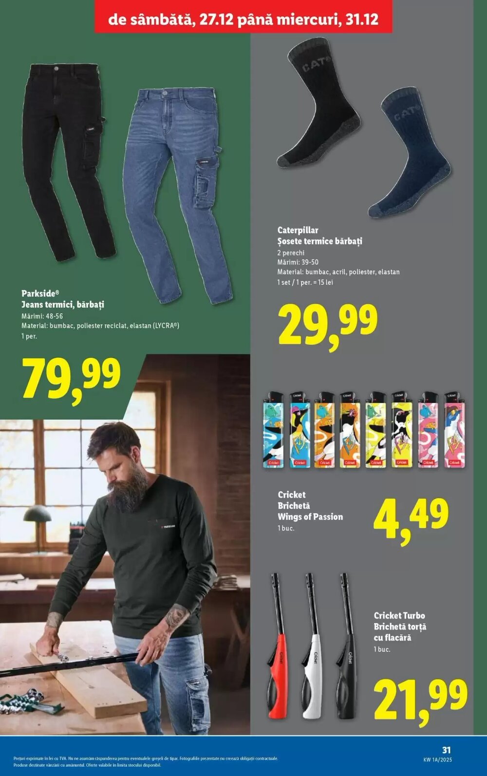 Catalogul cu oferte Lidl valabil de la 27.12.2025 - Pagina 31.