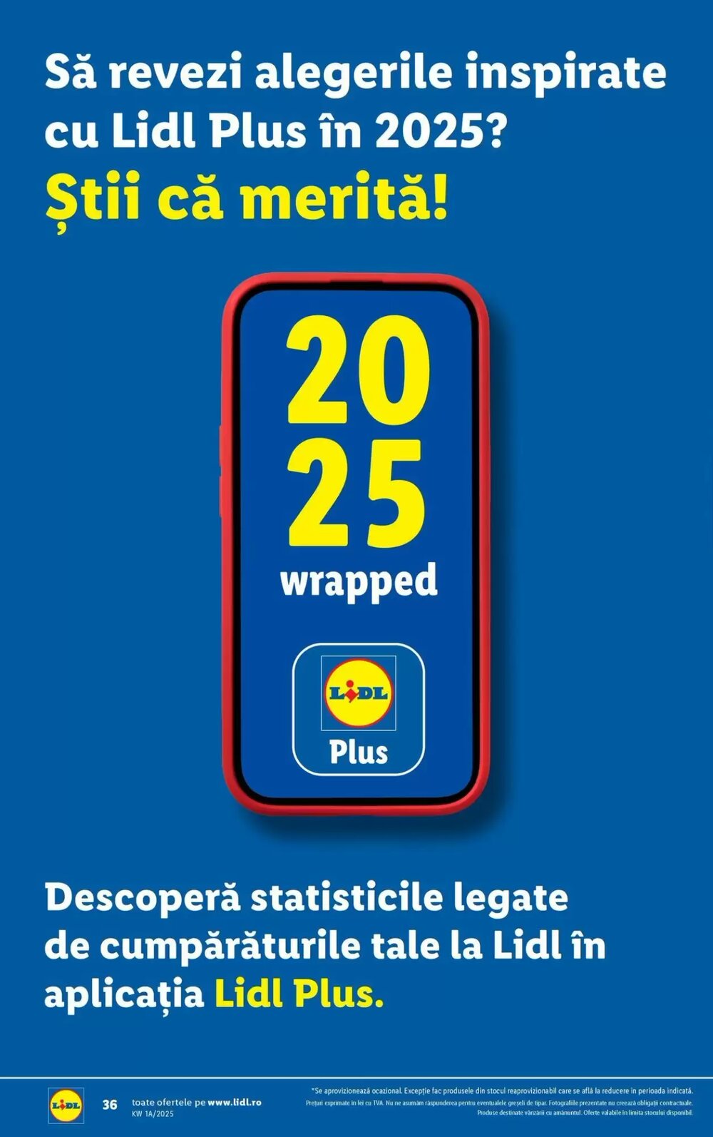 Catalogul cu oferte Lidl valabil de la 27.12.2025 - Pagina 36.
