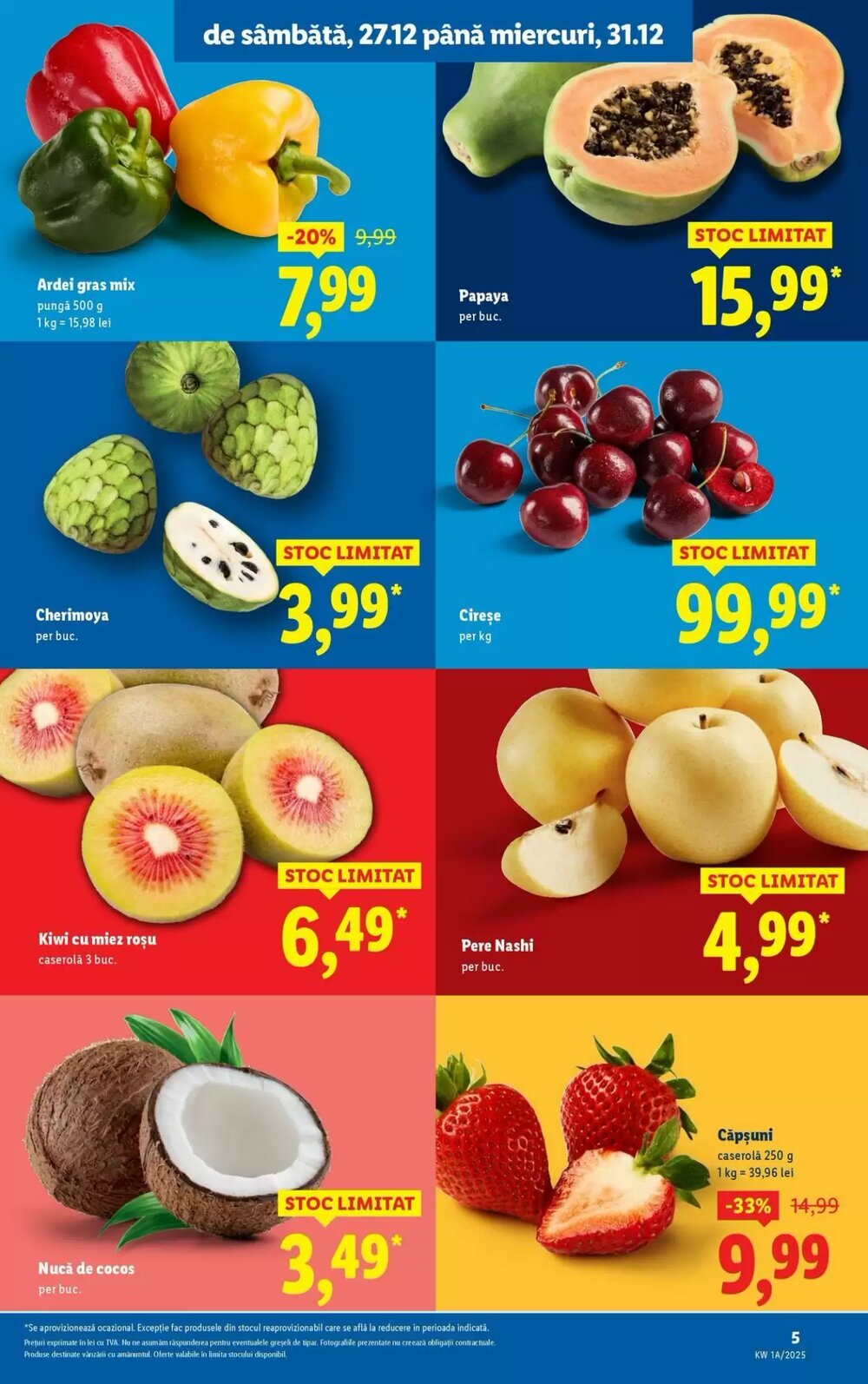 Catalogul cu oferte Lidl valabil de la 27.12.2025 - Pagina 5.