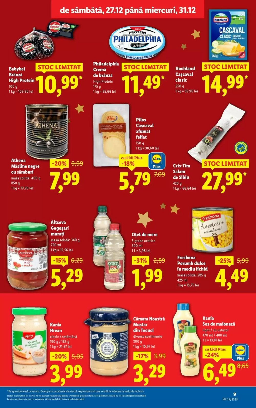 Catalogul cu oferte Lidl valabil de la 27.12.2025 - Pagina 9.