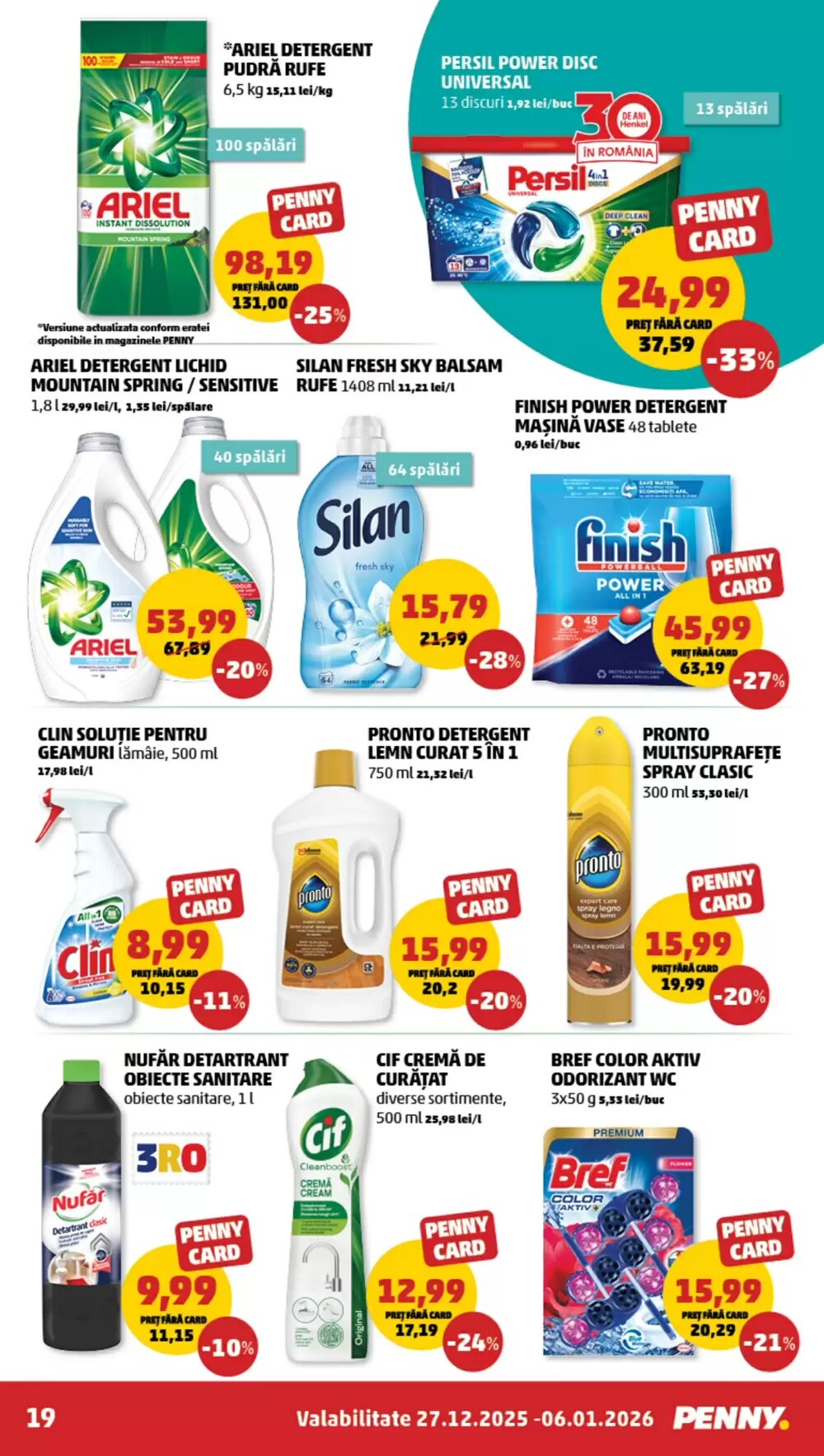 Catalogul cu oferte Penny valabil de la 27.12.2025 - Pagina 19.