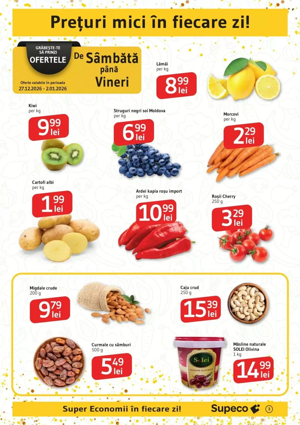 Catalogul cu oferte Supeco valabil de la 27.12.2025 - Pagina 3.