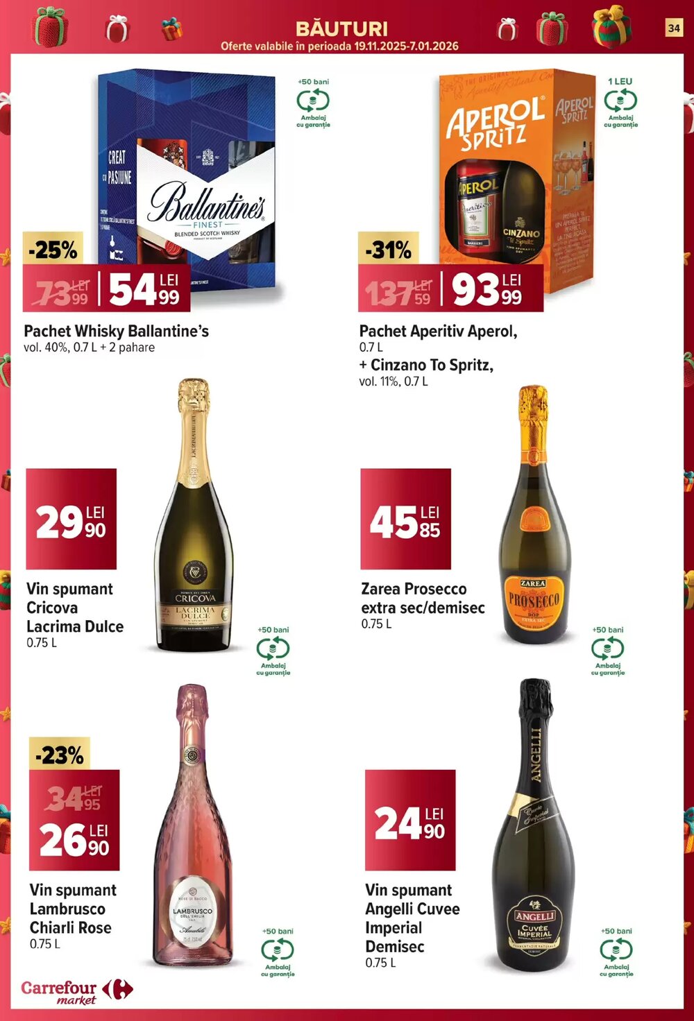 Catalogul cu oferte Carrefour Market valabil de la 27.12.2025 - Pagina 18.