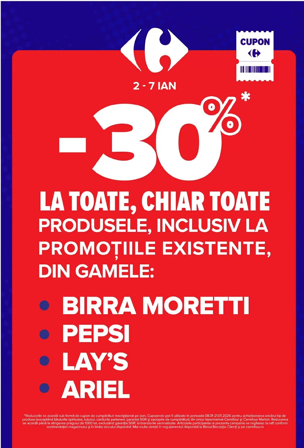 Catalogul cu oferte Carrefour valabil de la 27.12.2025 - Pagina 2.