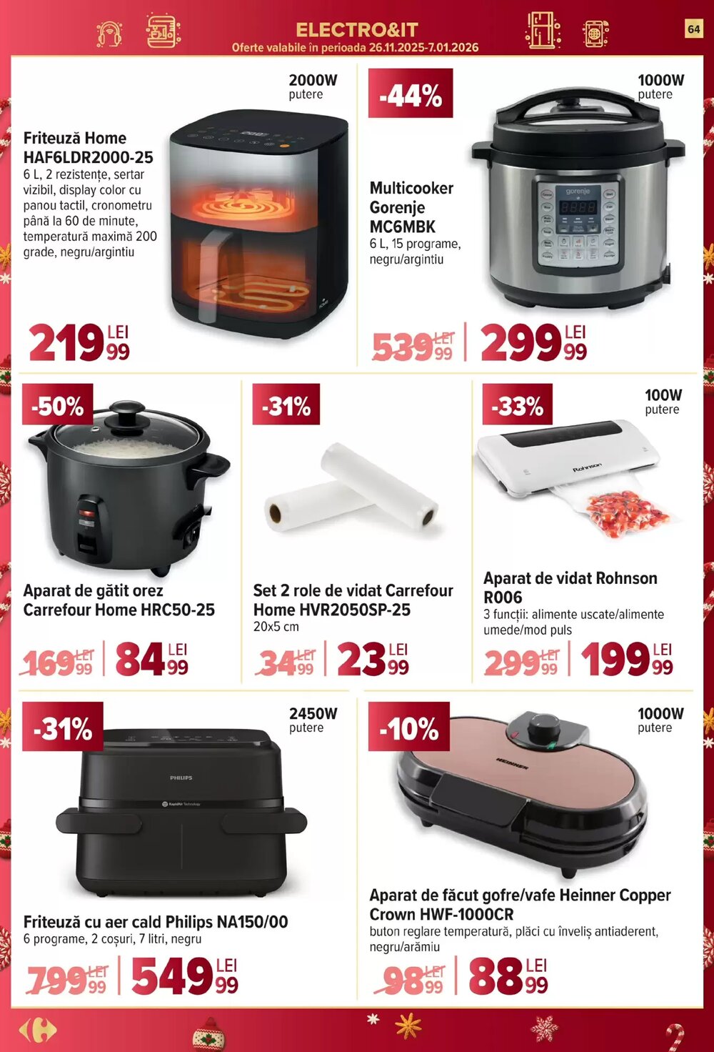 Catalogul cu oferte Carrefour valabil de la 27.12.2025 - Pagina 33.