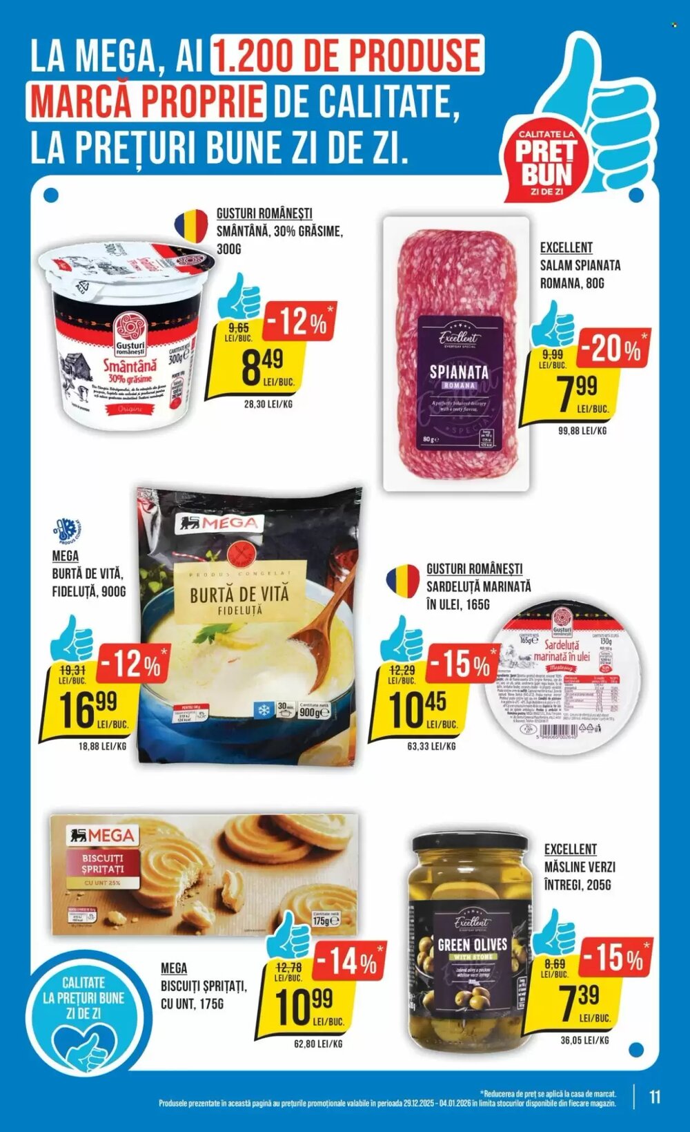 Catalogul cu oferte Mega Image valabil de la 29.12.2025 - Pagina 11.