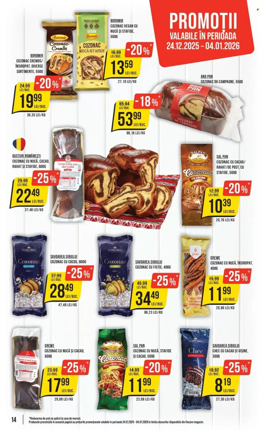Catalogul cu oferte Mega Image valabil de la 29.12.2025 - Pagina 14.