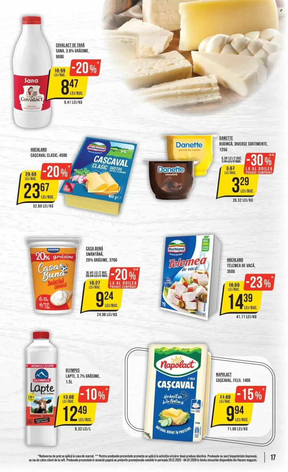 Catalogul cu oferte Mega Image valabil de la 29.12.2025 - Pagina 17.