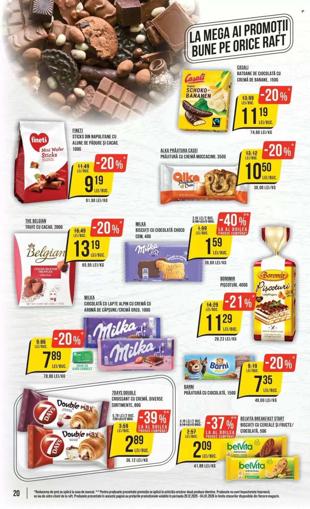 Catalogul cu oferte Mega Image valabil de la 29.12.2025 - Pagina 20.